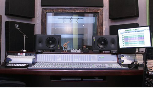 Performance space sound installation in Houston